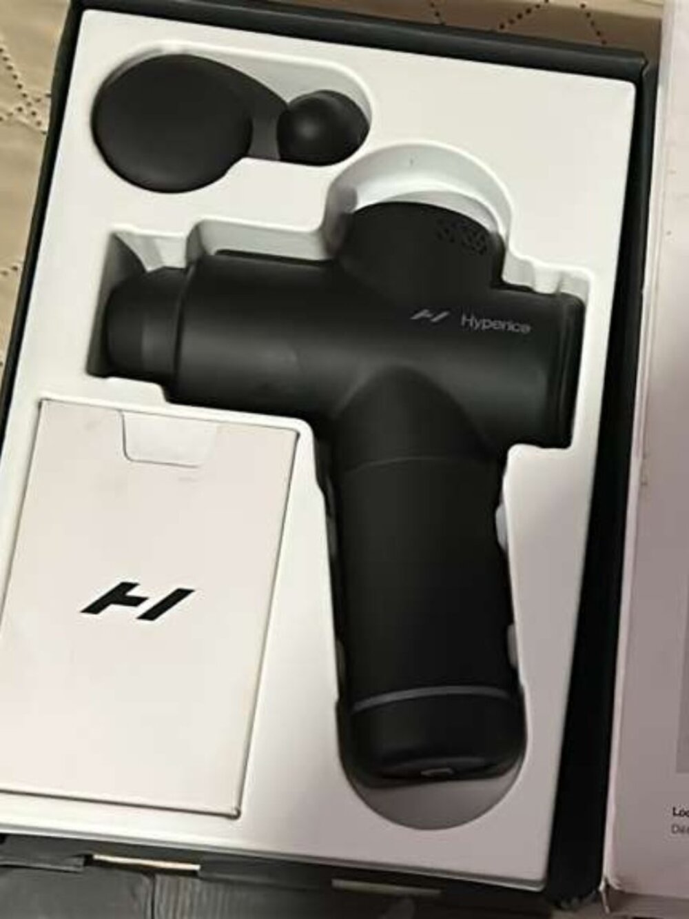 ! Non-working! Hyperice Hypervolt Go 2 - Blk - Featuring Quiet Glide Technology